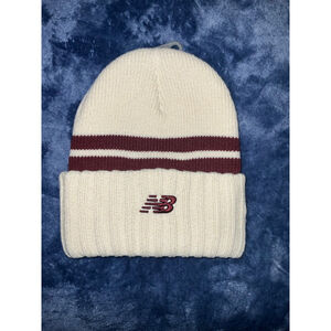New Balance Striped Beanie